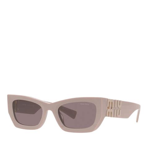 miu miu sonnenbrille pink|Miu Miu.